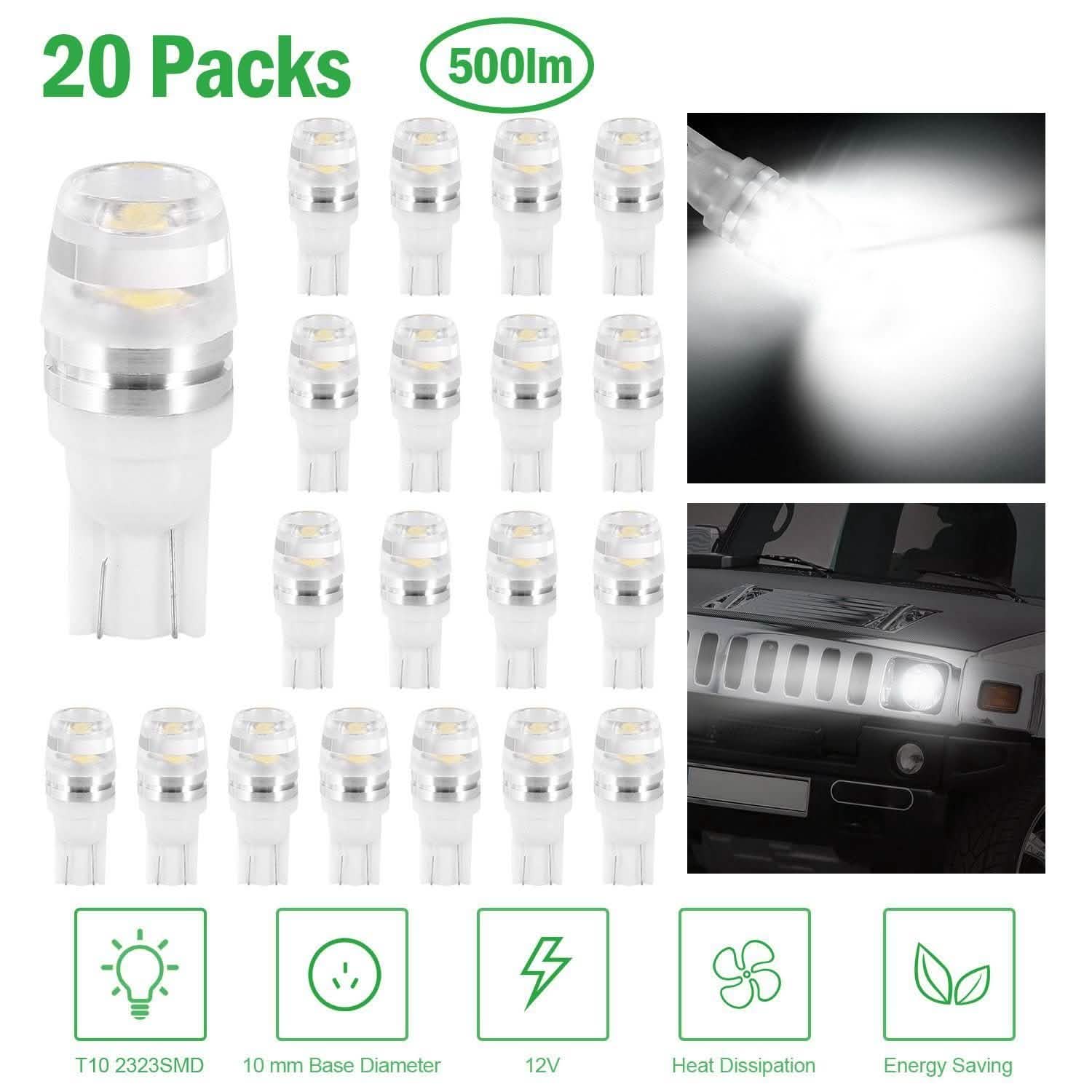 20-Piece: LED Car Light Bulbs DailySale