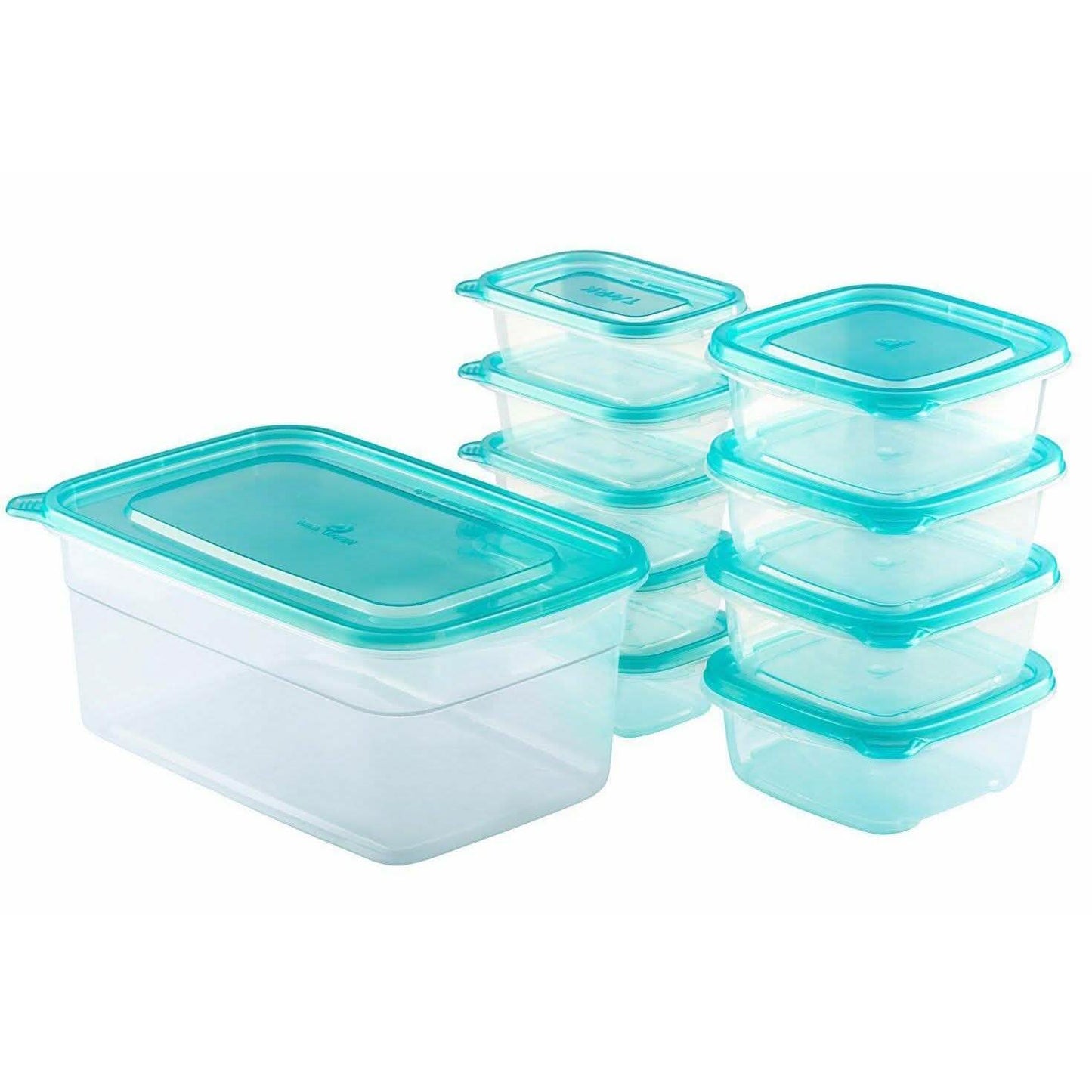 20-Piece Set: Chef's Star BPA-Free Reusable Microwavable Meal Prep Containers DailySale