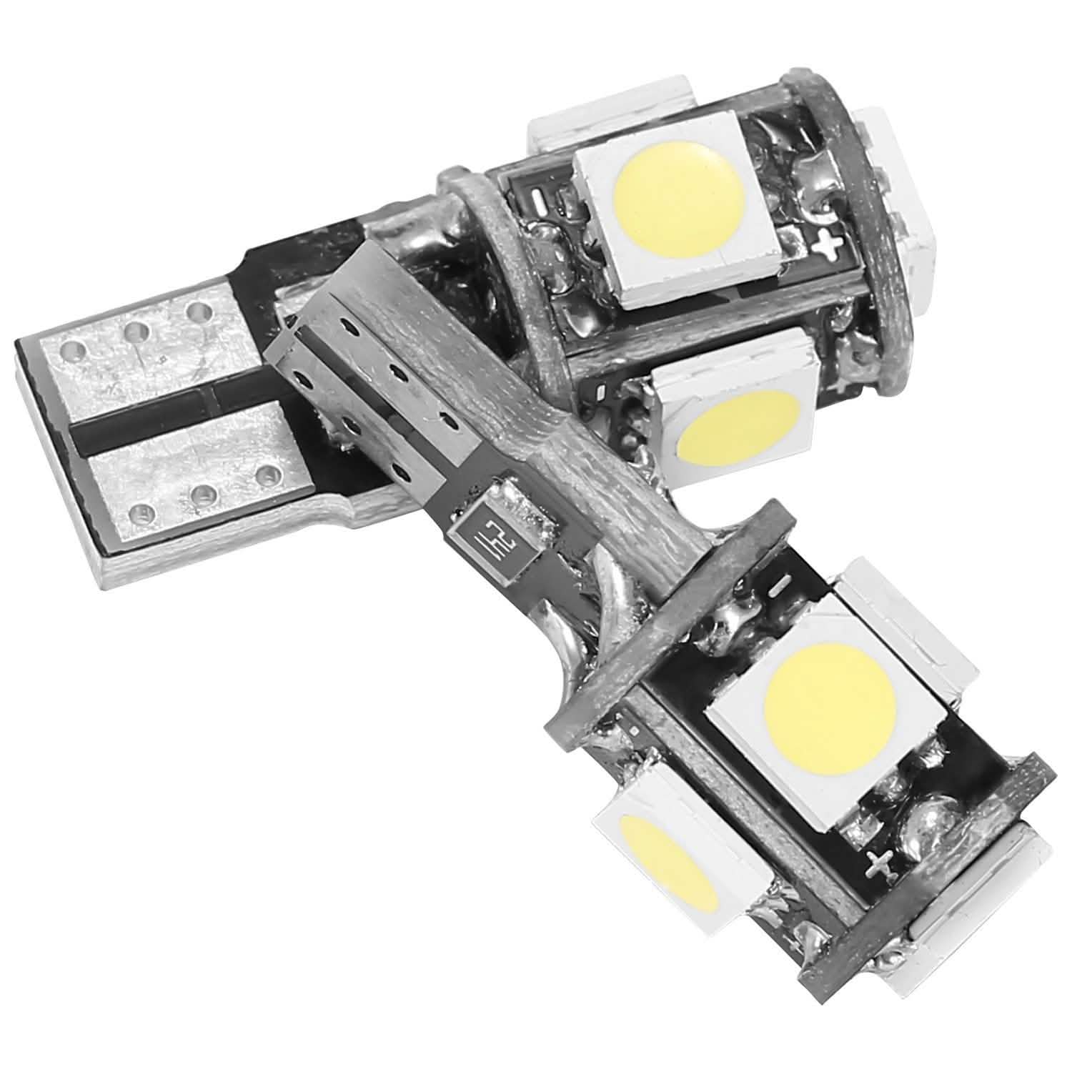 20-Piece: T10 SMD5050 LED Light Bulbs DailySale