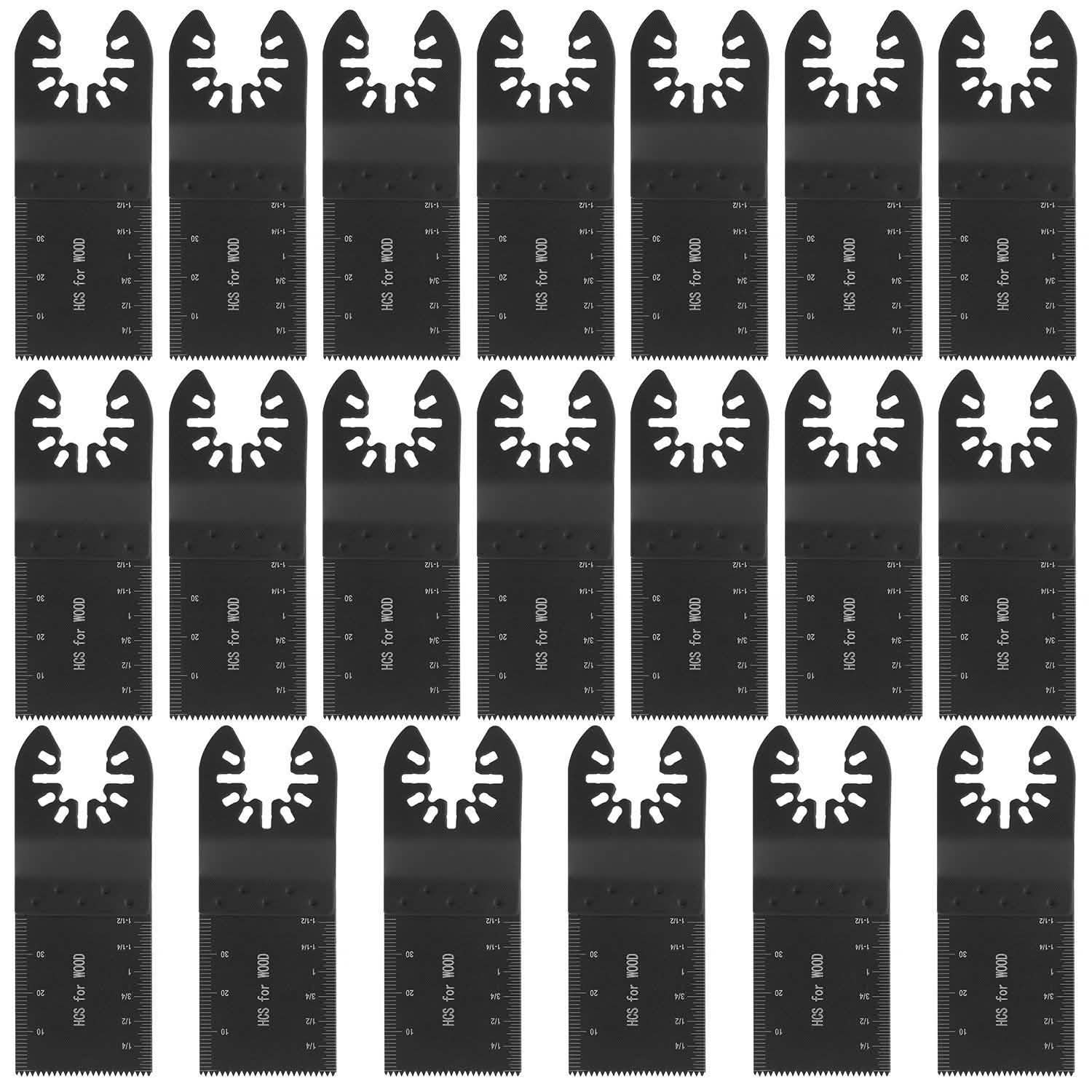 20-Pieces Set: Saw Blade Metal Oscillating Multitool Cutter Fit DailySale