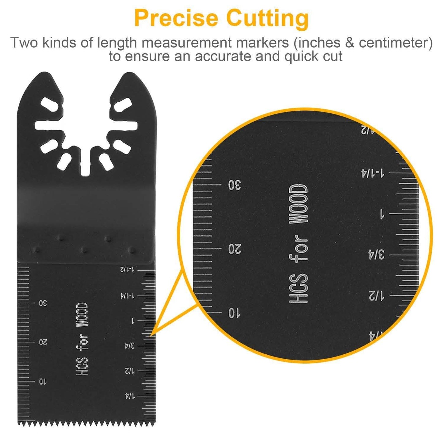 20-Pieces Set: Saw Blade Metal Oscillating Multitool Cutter Fit DailySale