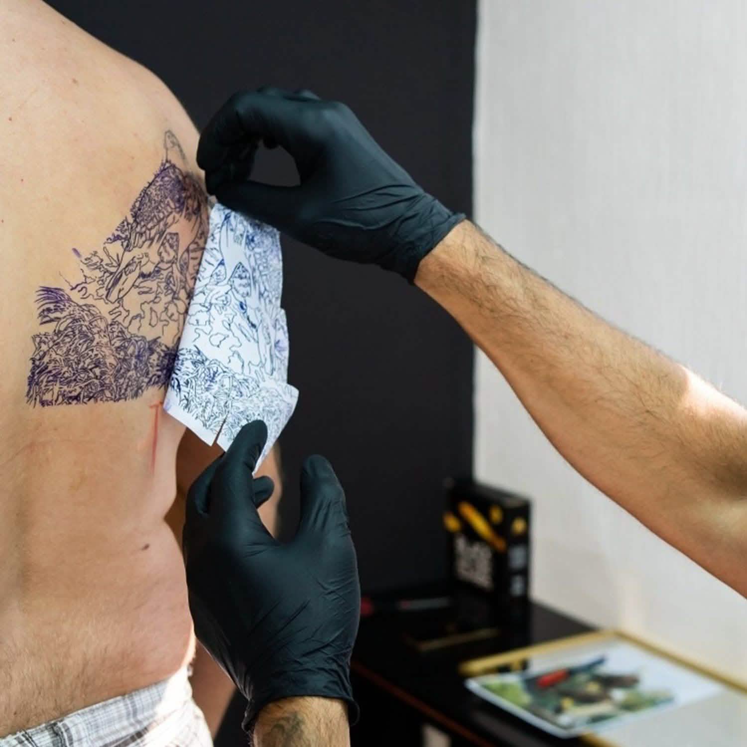 20-Pieces: Tattoo Transfer Paper 4 Layers Tattooing Skin Tattoo Kit A4 DailySale