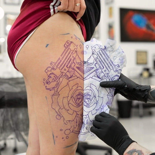20-Pieces: Tattoo Transfer Paper 4 Layers Tattooing Skin Tattoo Kit A4 DailySale