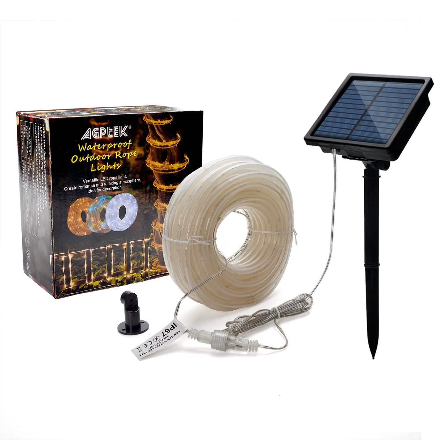 200 Led Multi-Color Waterproof Solar Rope String Fairy Lights DailySale