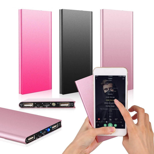 20000mAh Power Bank Ultra Thin External Battery Pack DailySale