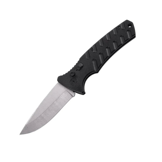 2-Pack: 4.75" Spring Assisted Automatic Knife W/ Drop Point Blade DailySale