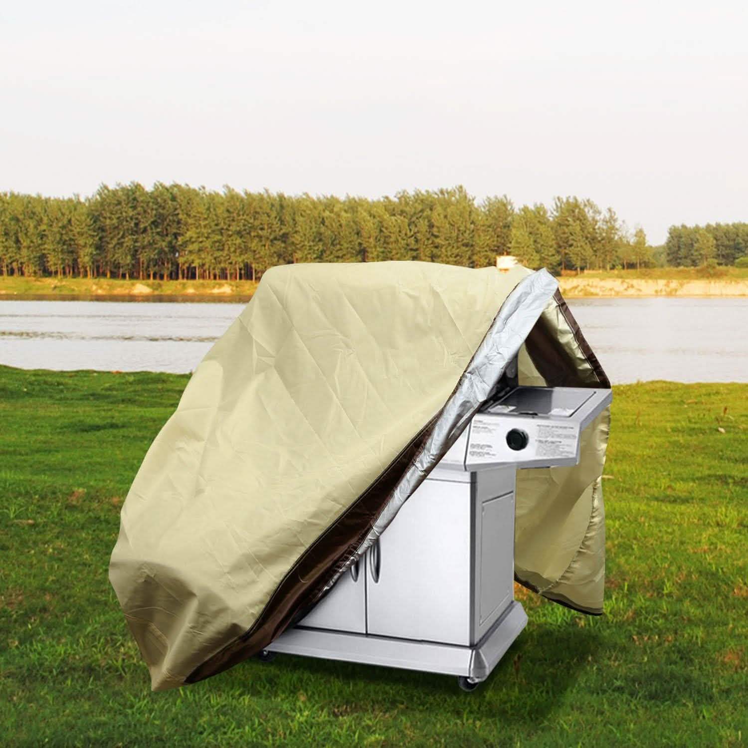210D Waterproof Outdoor BBQ Grill Cover DailySale