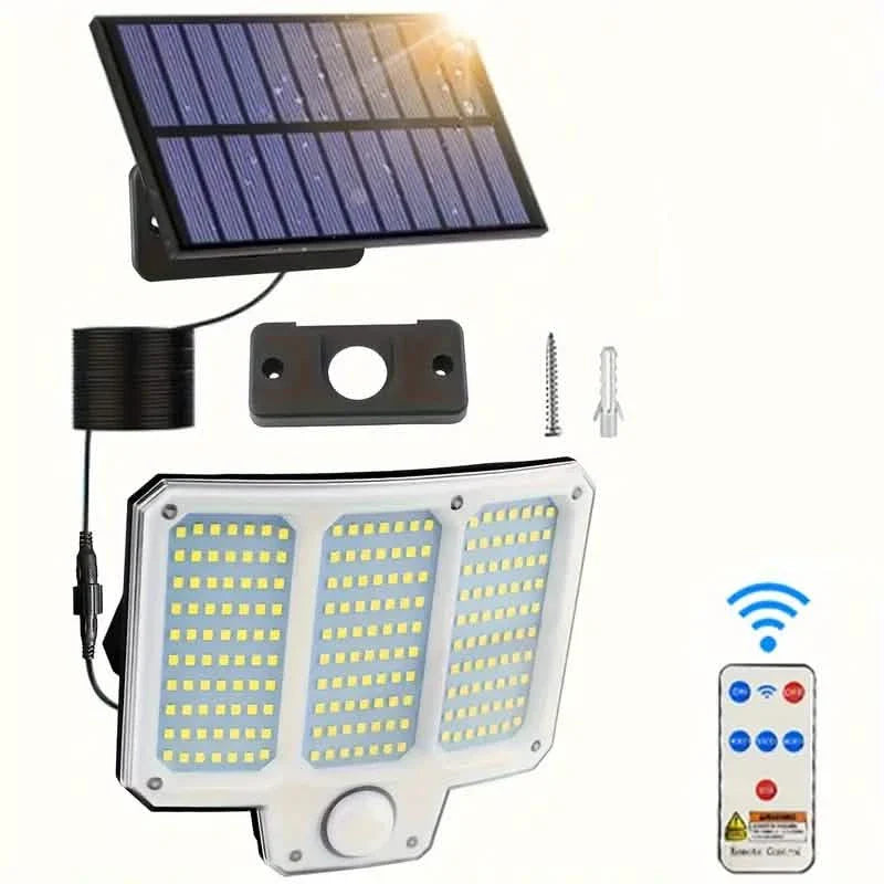 210LED Super Bright Motion Sensor Solar Strong Power LED Garden Wall Lamp DailySale
