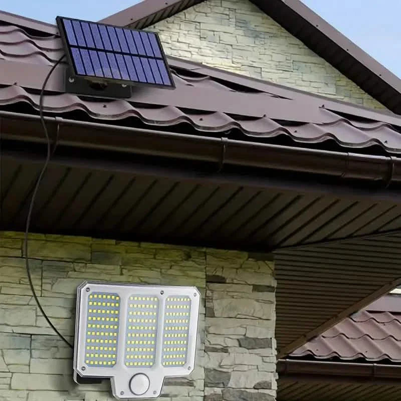 210LED Super Bright Motion Sensor Solar Strong Power LED Garden Wall Lamp DailySale