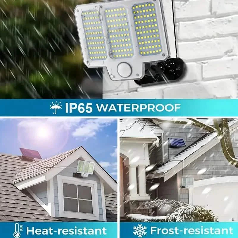 210LED Super Bright Motion Sensor Solar Strong Power LED Garden Wall Lamp DailySale