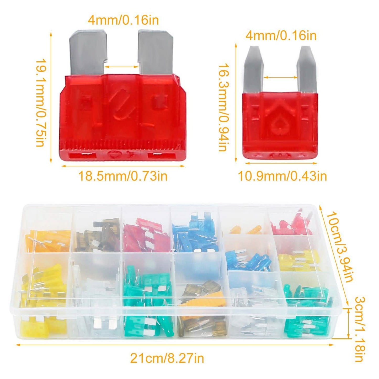 220-Piece: Car Blade Fuses Assortment DailySale