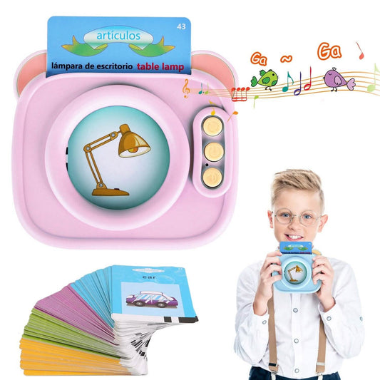 224 Sight Words Spanish and English Bilingual Talking Flash Cards DailySale