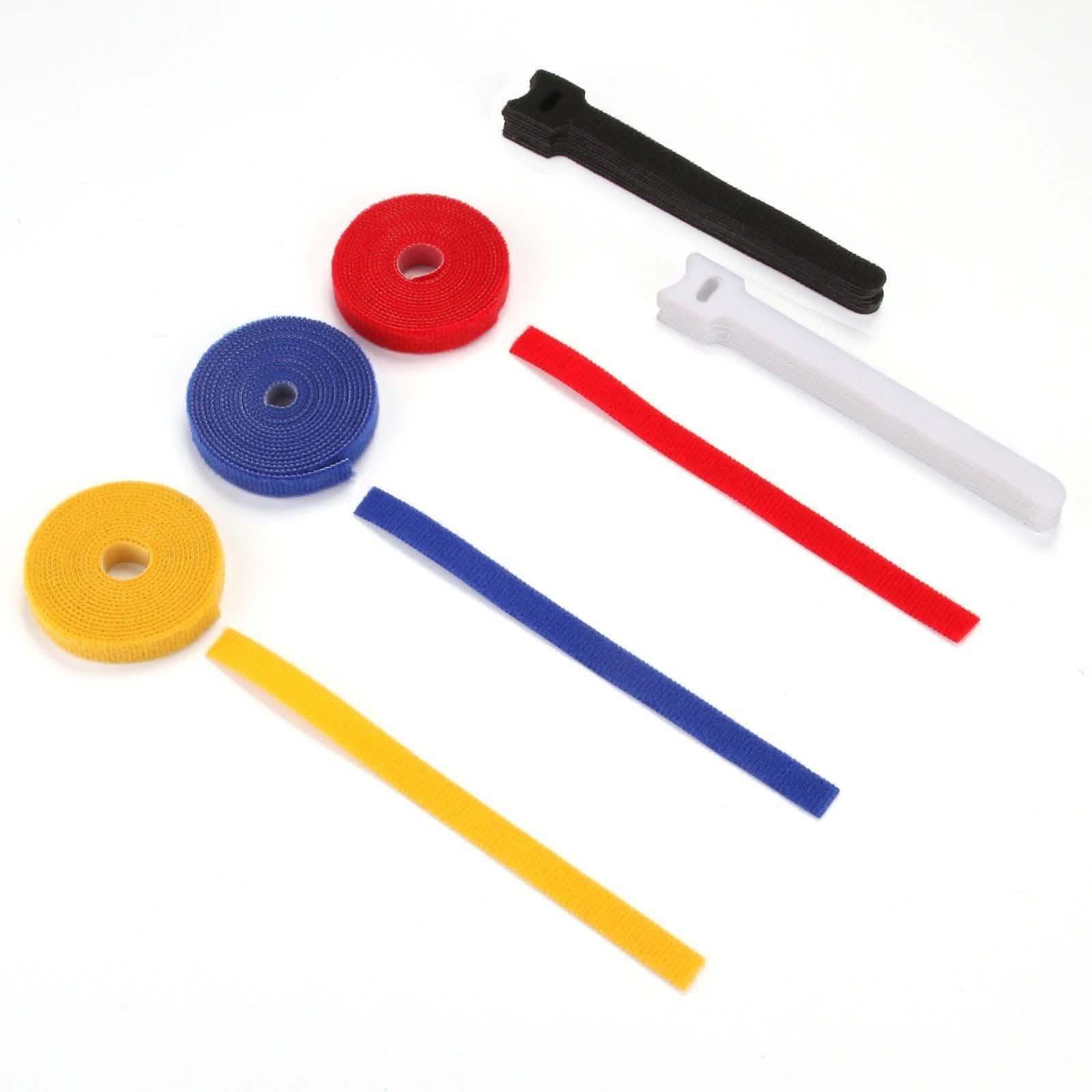23-Piece: AGPtek Reusable Nylon Fastening Cable Ties Rolls With Cable Straps Organizer DailySale