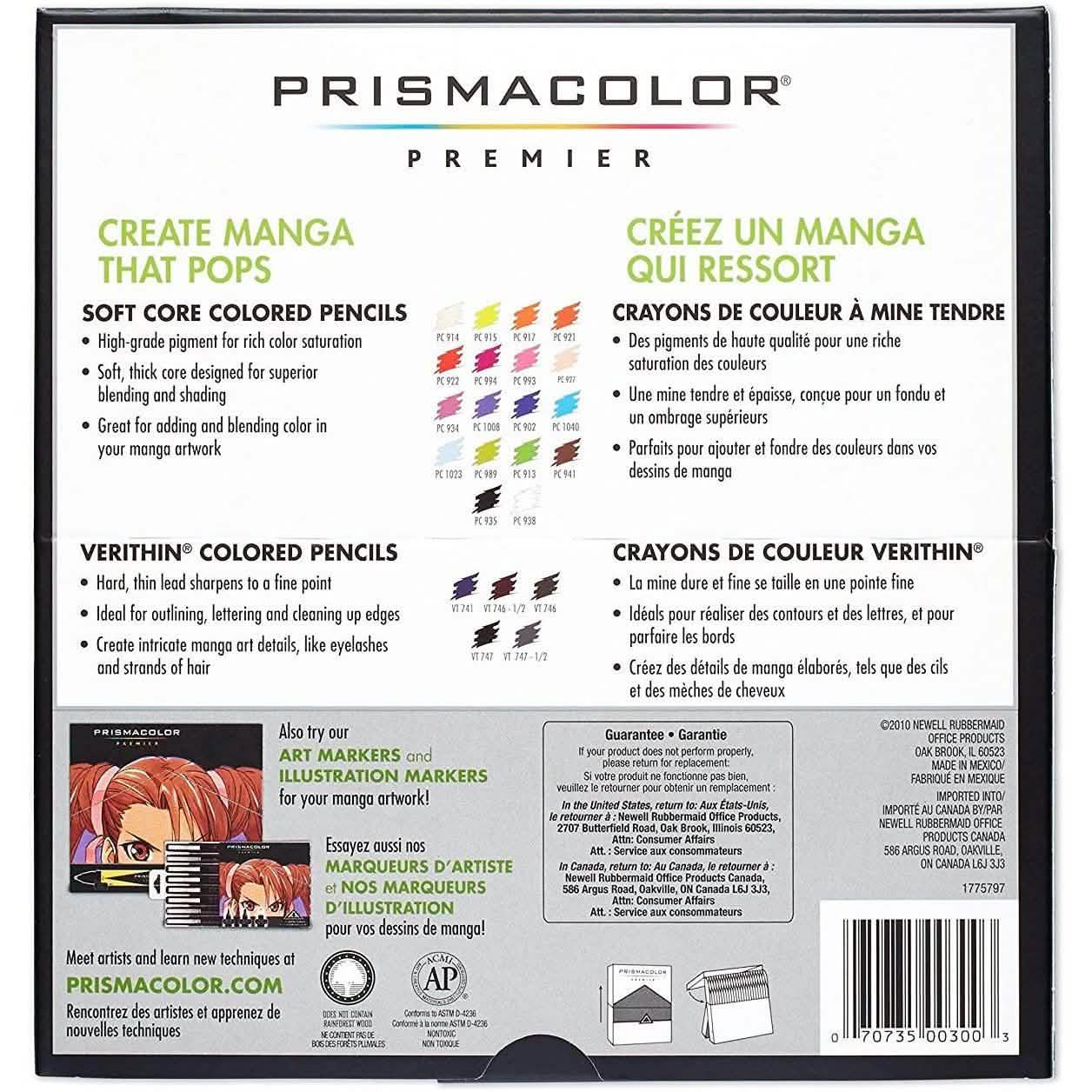 23-Piece: Prismacolor 1774800 Premier Colored Pencils DailySale