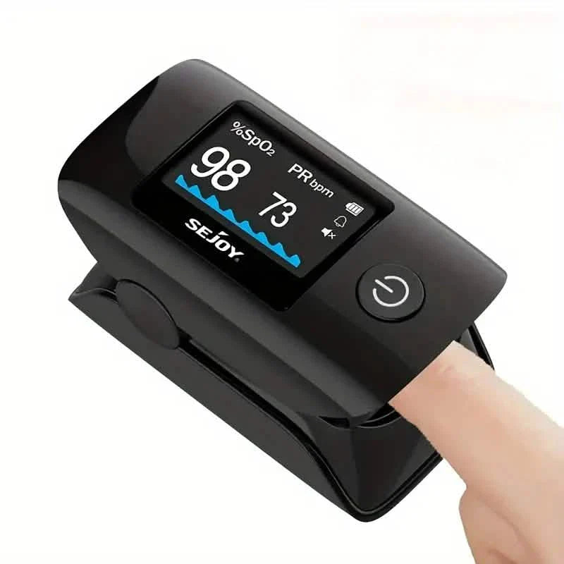 Oximeter Heart Rate Monitor & Hypertension Detector DailySale