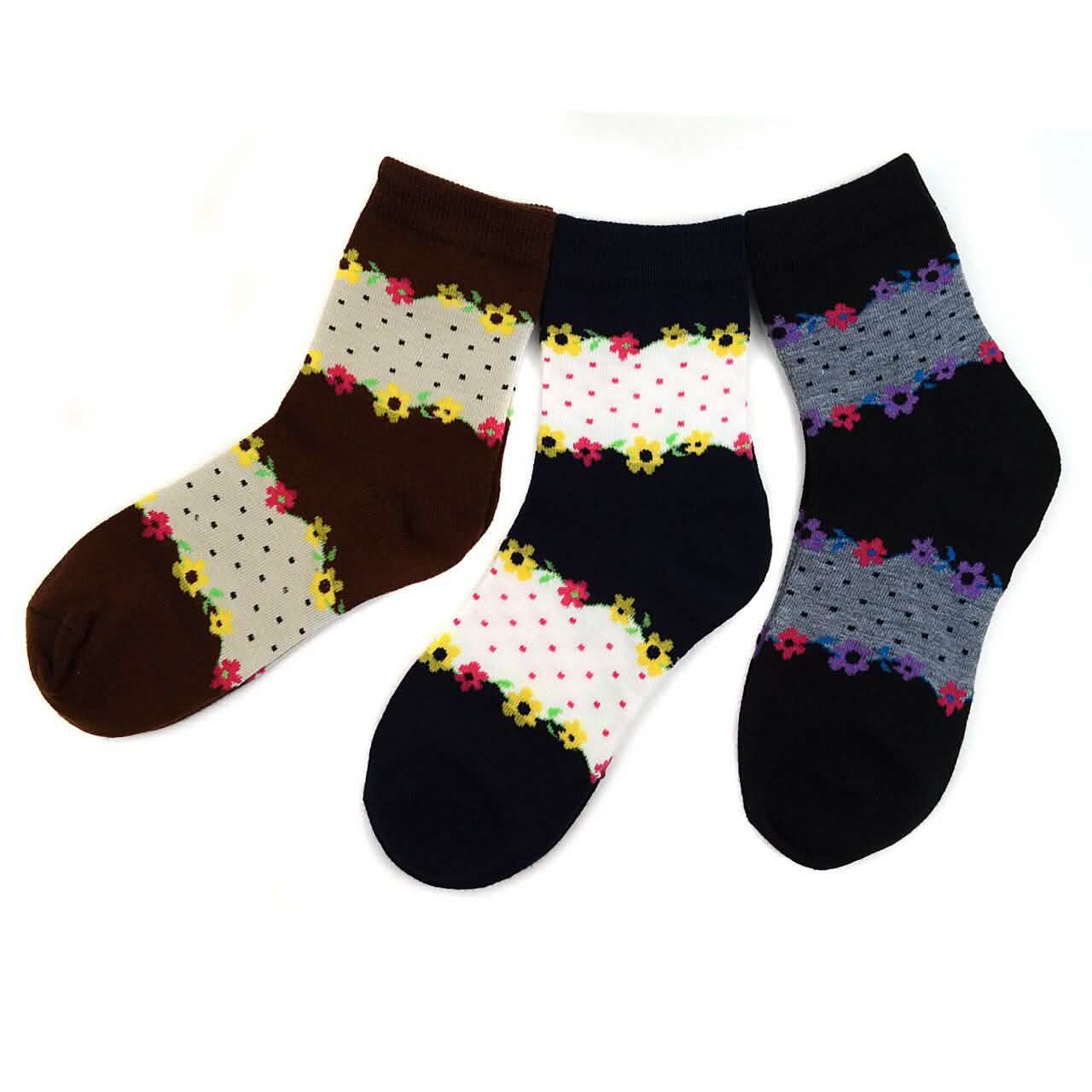 24-Pack: Assorted Warm And Comfortable Ladies Socks DailySale