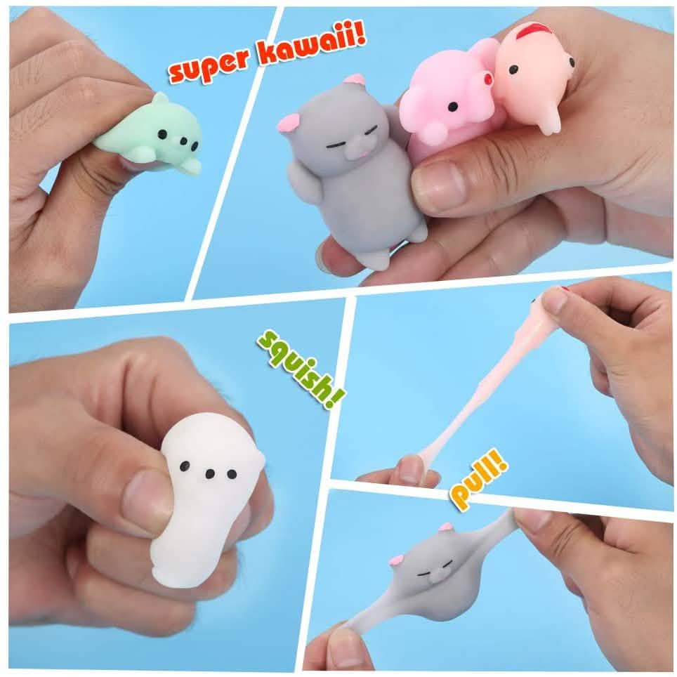 24-Pack: Kids Mochi Squishy Toy with Storage DailySale