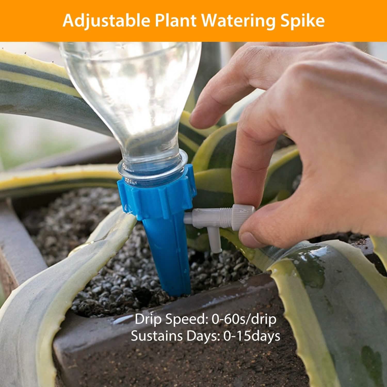 24-Piece: Plant Watering Spikes Self Watering Device DailySale