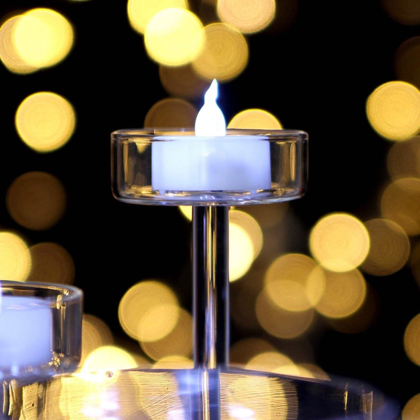 24-Piece: Warm White LED Tealight Flameless Smokeless Candles DailySale