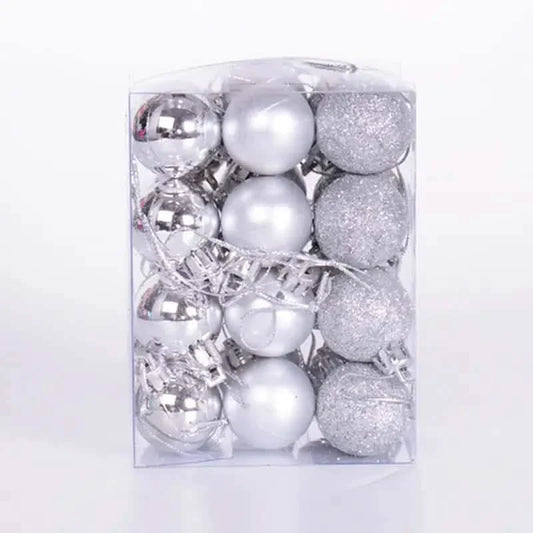24-Pieces: Sparkling Christmas Balls DailySale
