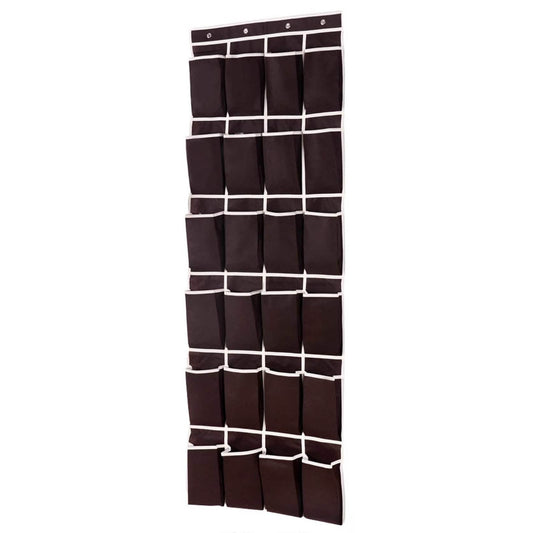 24-Pocket: Over the Door Shoe Organizer Assorted Colors DailySale