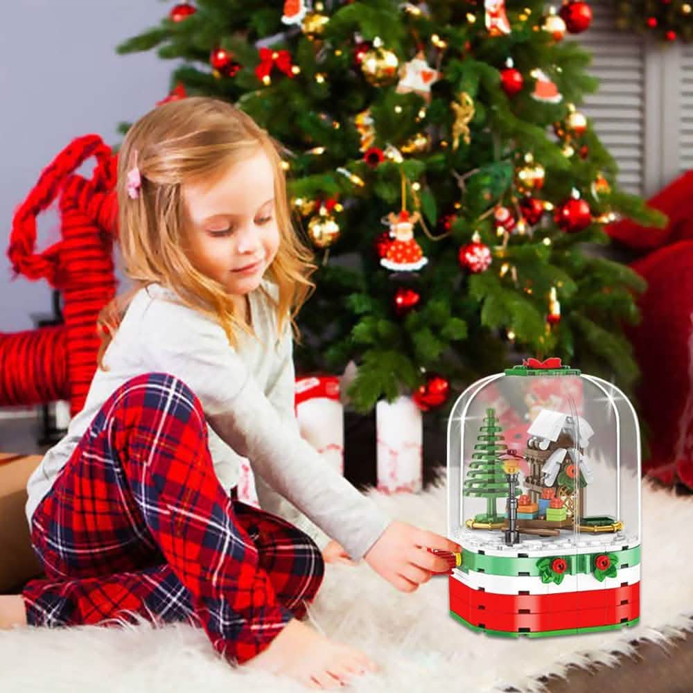 249-Piece: Christmas Building Blocks Toy Set DailySale