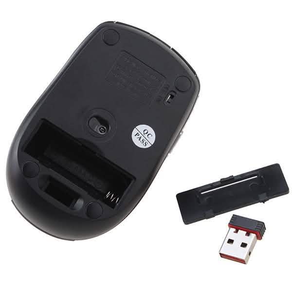 2.4GHz Wireless Optical Mouse USB Receiver Adjustable DPI for PC Laptop Desktop DailySale