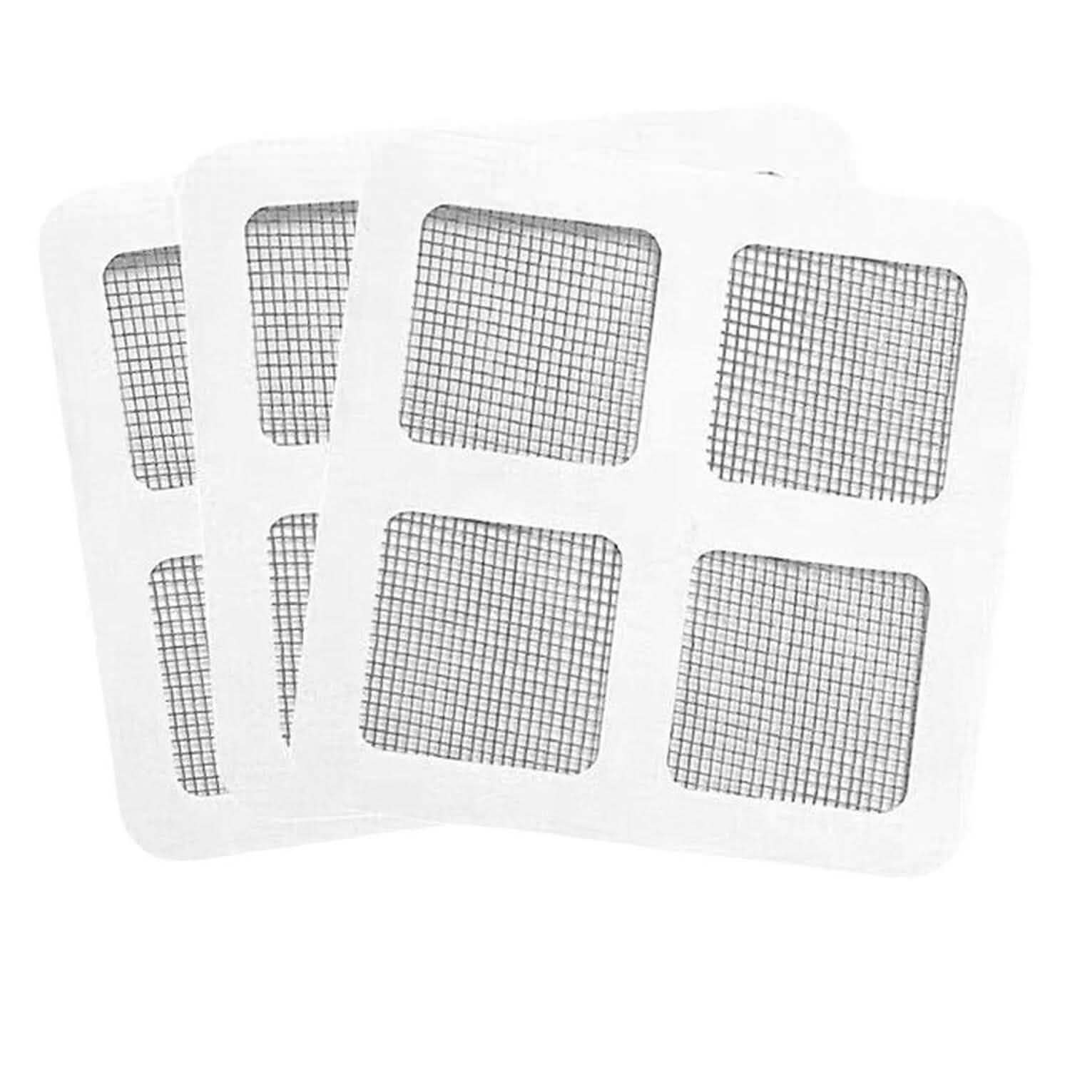 25-Pack:  3.94 x 3.94" Disposable Floor Drain Sticker Hair Catcher DailySale
