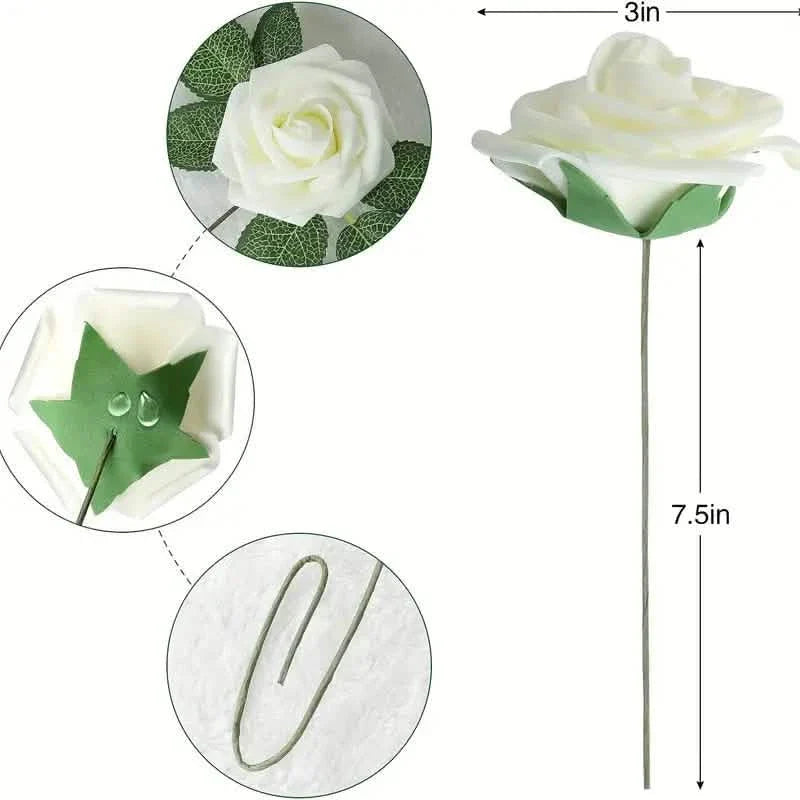 25-Pieces: Floroom Artificial Flowers DailySale