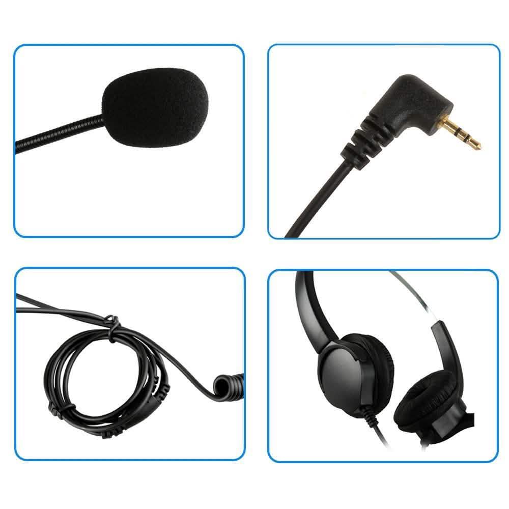 2.5mm Dual Headset for Cordless Phones DailySale