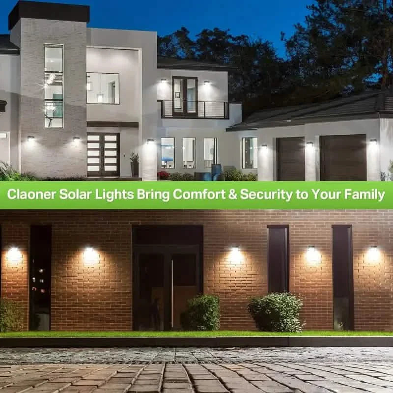 126 LED Solar Outdoor Lights Cold White Motion Sensor 270° Wide Angle Lighting Security Solar Powered Flood Lights DailySale