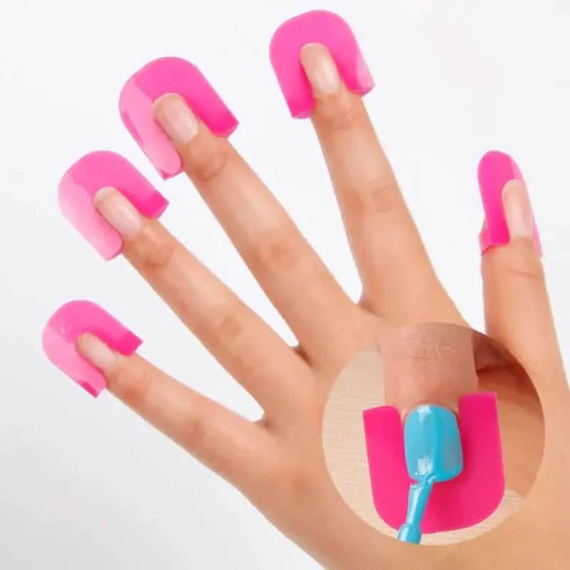 26-Pieces U Curve Shape 10 Sizes Nail Protector DailySale