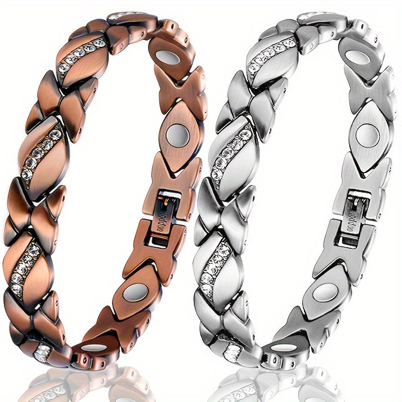Magnetic Energy Therapy Pain Relief Copper Bracelet For Men And Women DailySale