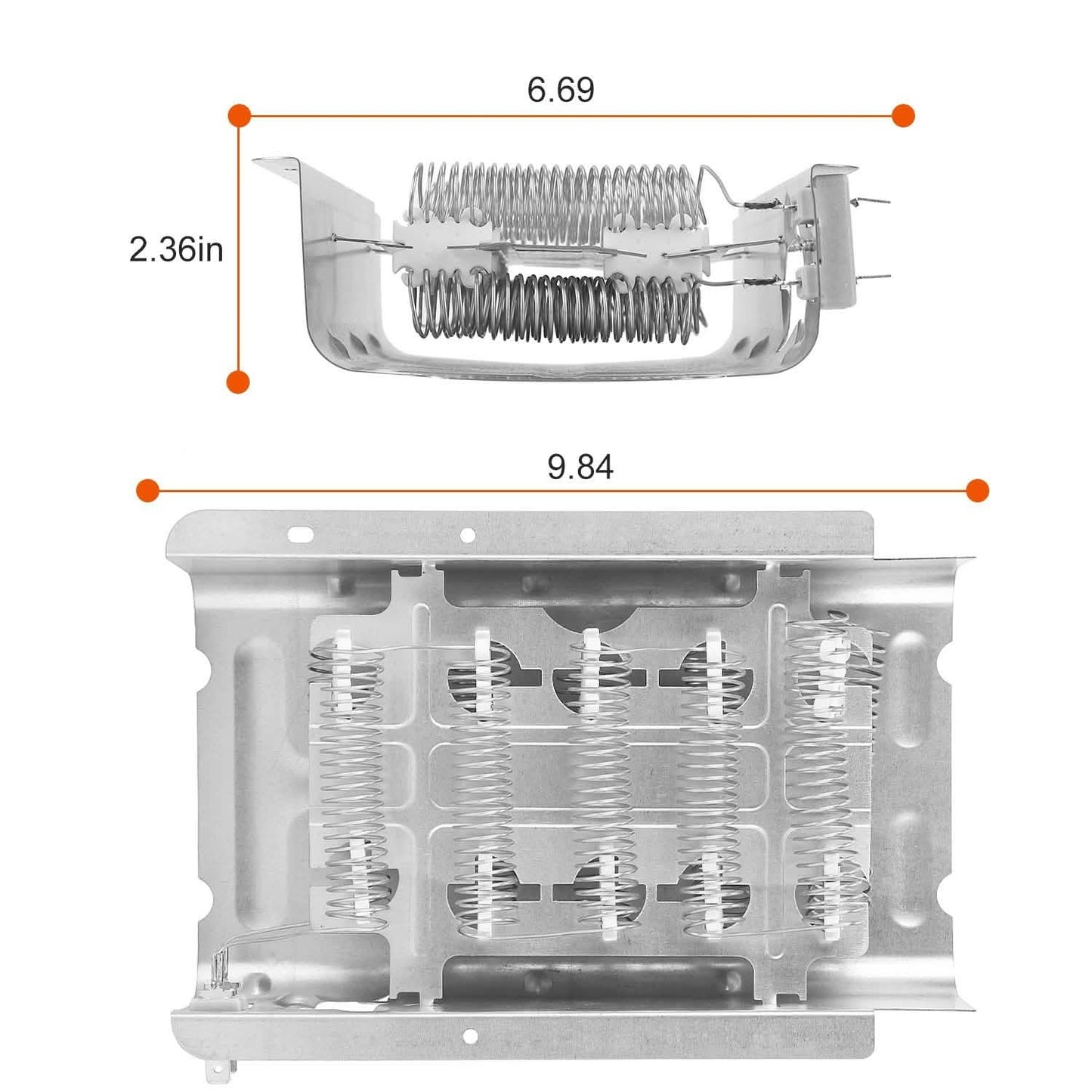 279838 Dryer Heating Element Assembly Replacement Part DailySale