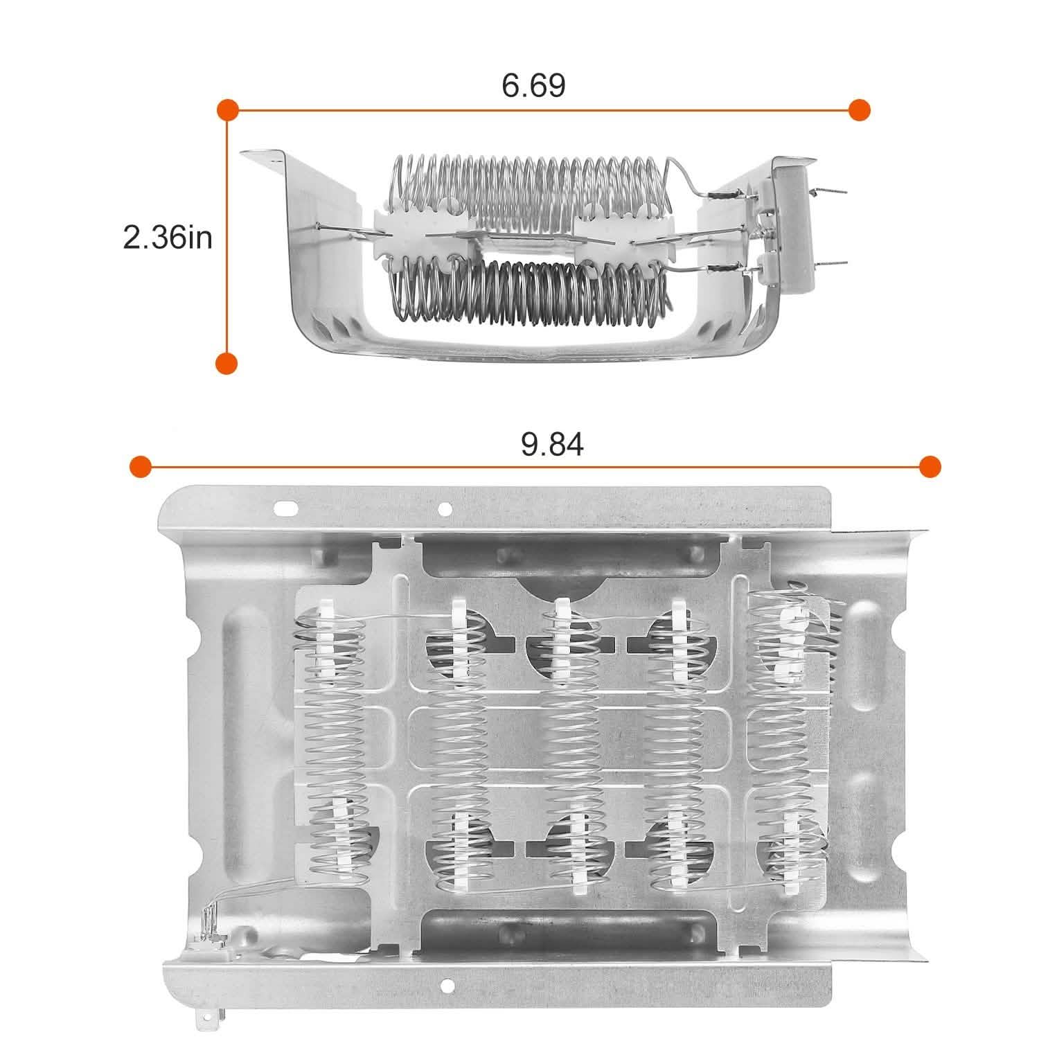 279838 Dryer Heating Element Assembly Replacement Part DailySale
