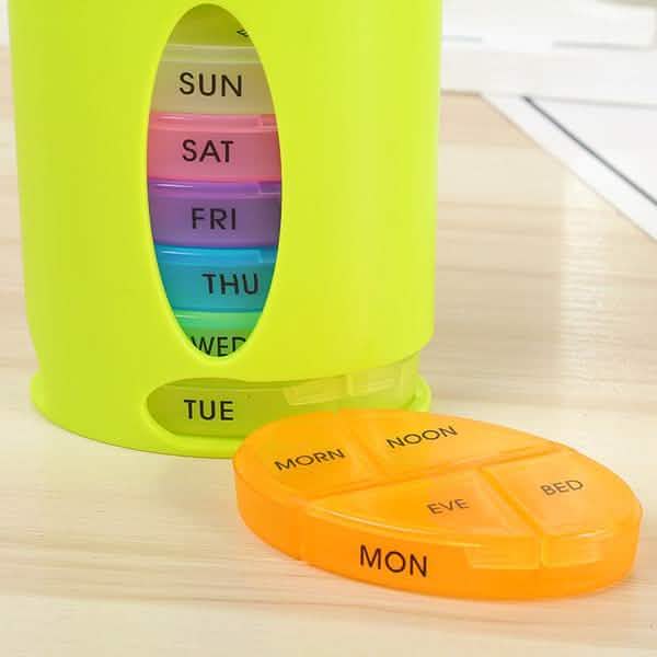 28 Grids Container Medicine Box Pill Box Kit DailySale
