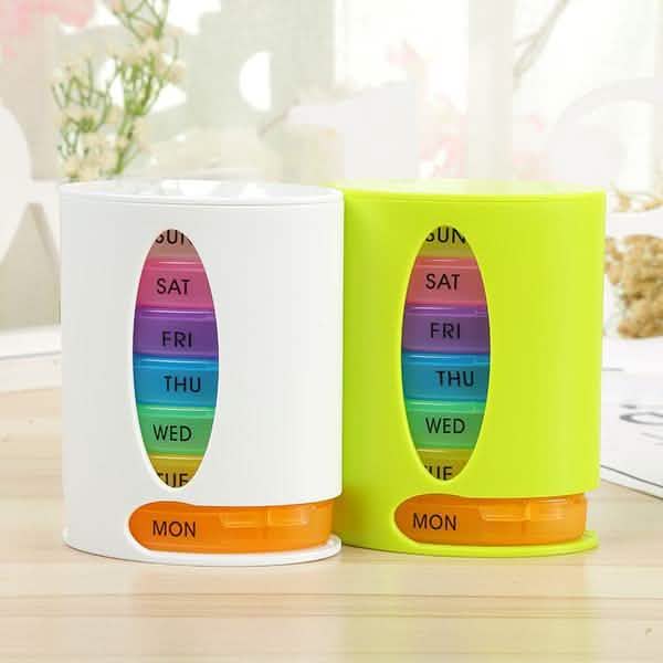 28 Grids Container Medicine Box Pill Box Kit DailySale