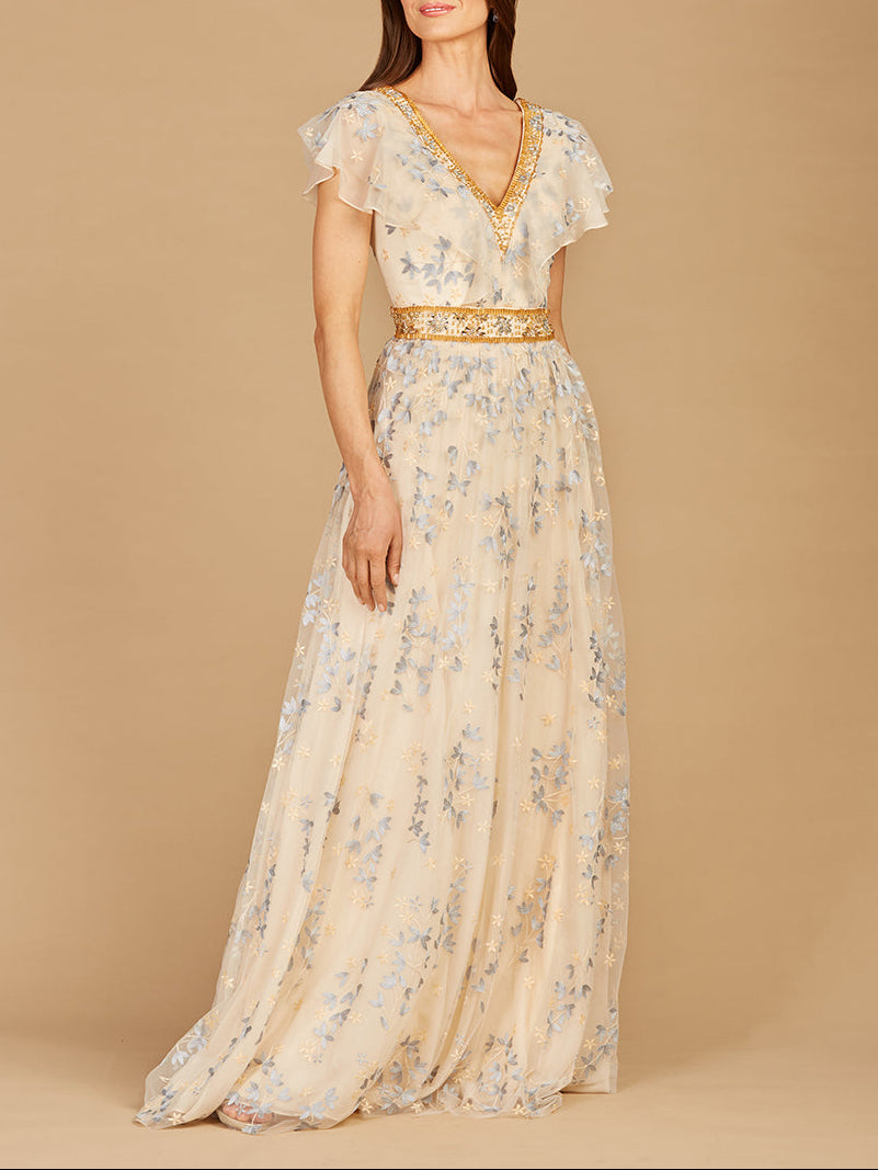 Lara 29966 - Lace, V-Neck Dress Lara New York