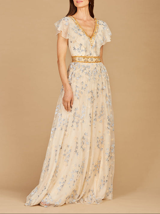 Lara 29966 - Lace, V-Neck Dress Lara New York