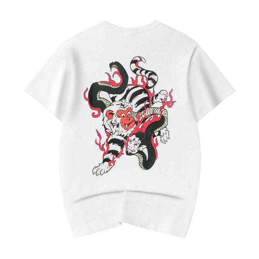YeT026 Monkey Fiery War Tee