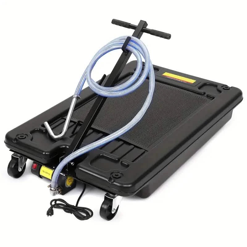 17 Gallon Low Profile Oil Drain with Electric Pump DailySale