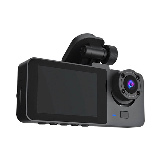 3 Channel Dash Cam Front Inside Rear Vehicle Driving Recorder Car DVR DailySale