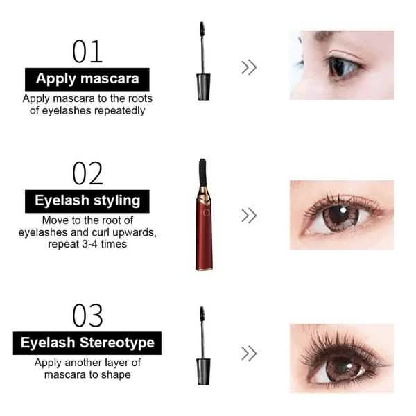 3 Gear Adjustment Electric Heated Eyelash Curler DailySale