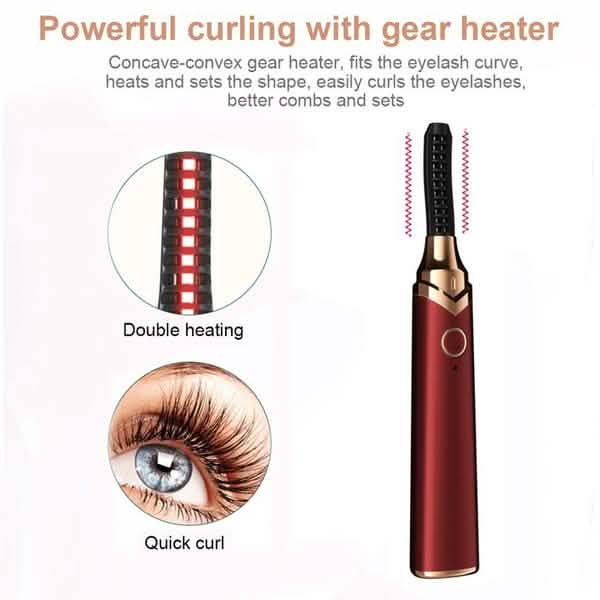 3 Gear Adjustment Electric Heated Eyelash Curler DailySale