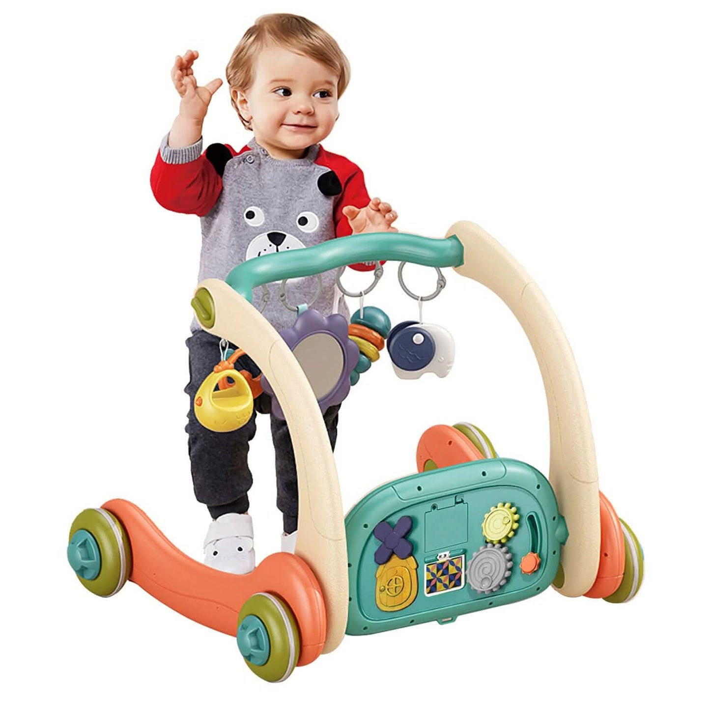 3-in-1 Baby Gym Playmat with Learning Walker for 0-12 Months Old DailySale