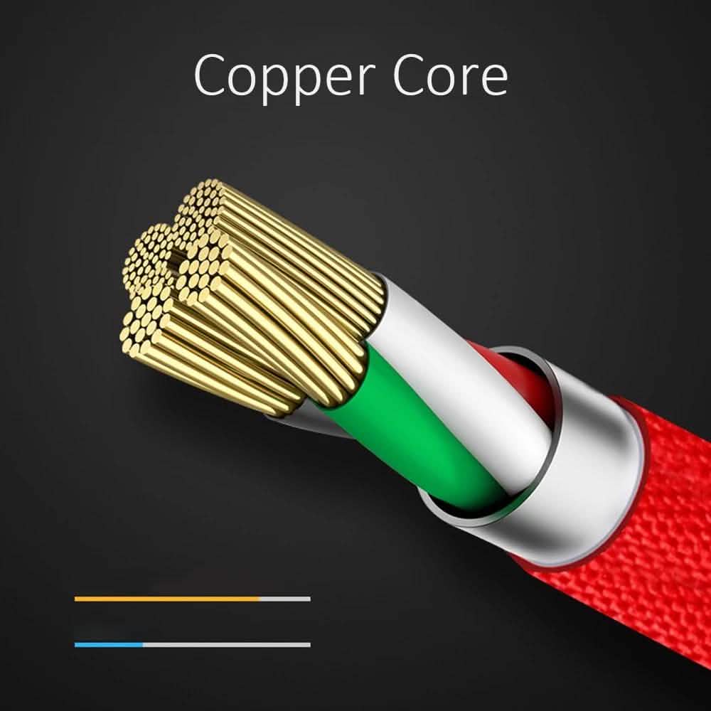 3-In-1 Charging Cable USB to Micro USB + Type C + Lightning Charging Cable Fast Charging DailySale