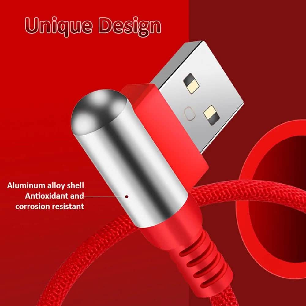 3-In-1 Charging Cable USB to Micro USB + Type C + Lightning Charging Cable Fast Charging DailySale