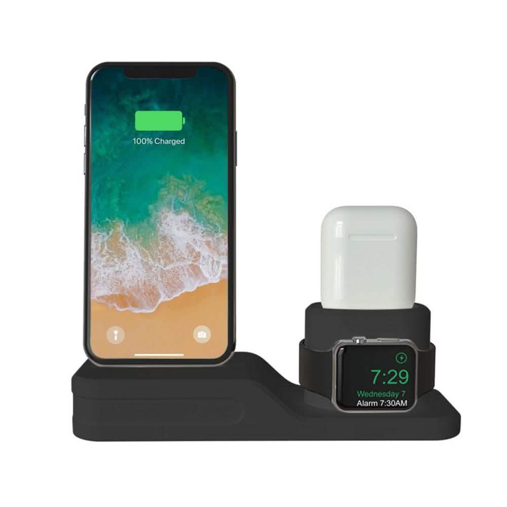 3-in-1 Charging Dock for Apple iPhone, Watch & AirPod DailySale