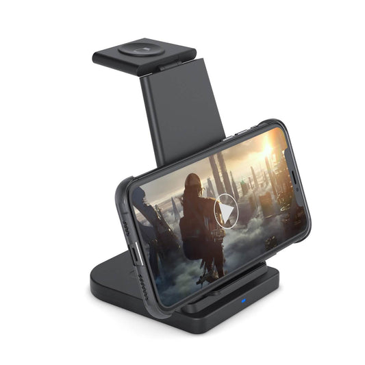 3-in-1 Foldable Fast Wireless Charging Stand DailySale