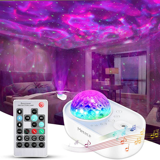 3-in-1 Galaxy Night Light Projector with Remote Control DailySale